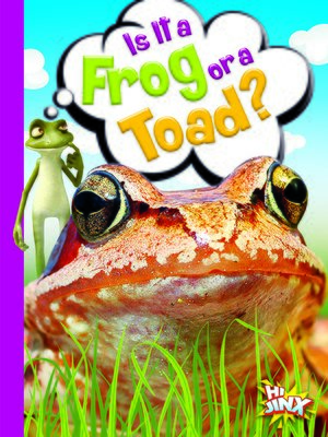 cover image of Is It a Frog or a Toad?
